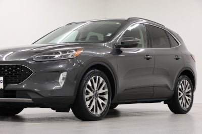 2020 Ford Escape Hybrid Titanium Hybrid 4 New Tires Heated Leather Sunroof Navigation Bluetooth Cruise Remote Start Memory