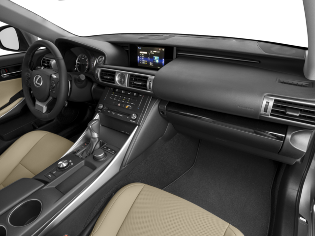 2016 Lexus IS 200t Sunroof Leather Seats Cruise Control Dual Zone AC Clean Carfax Black Sedan