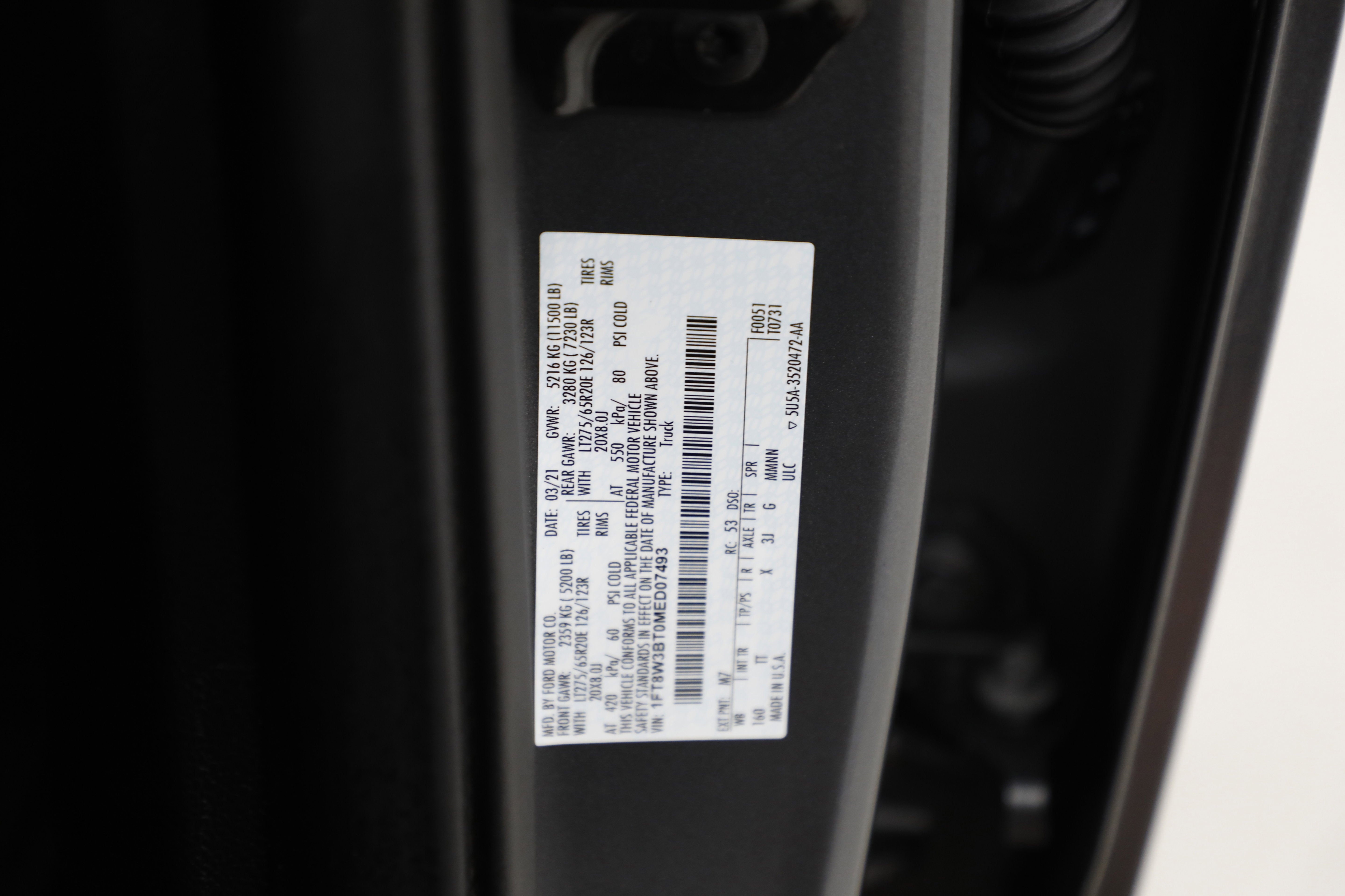 2021 Ford Super Duty F-350 SRW XL