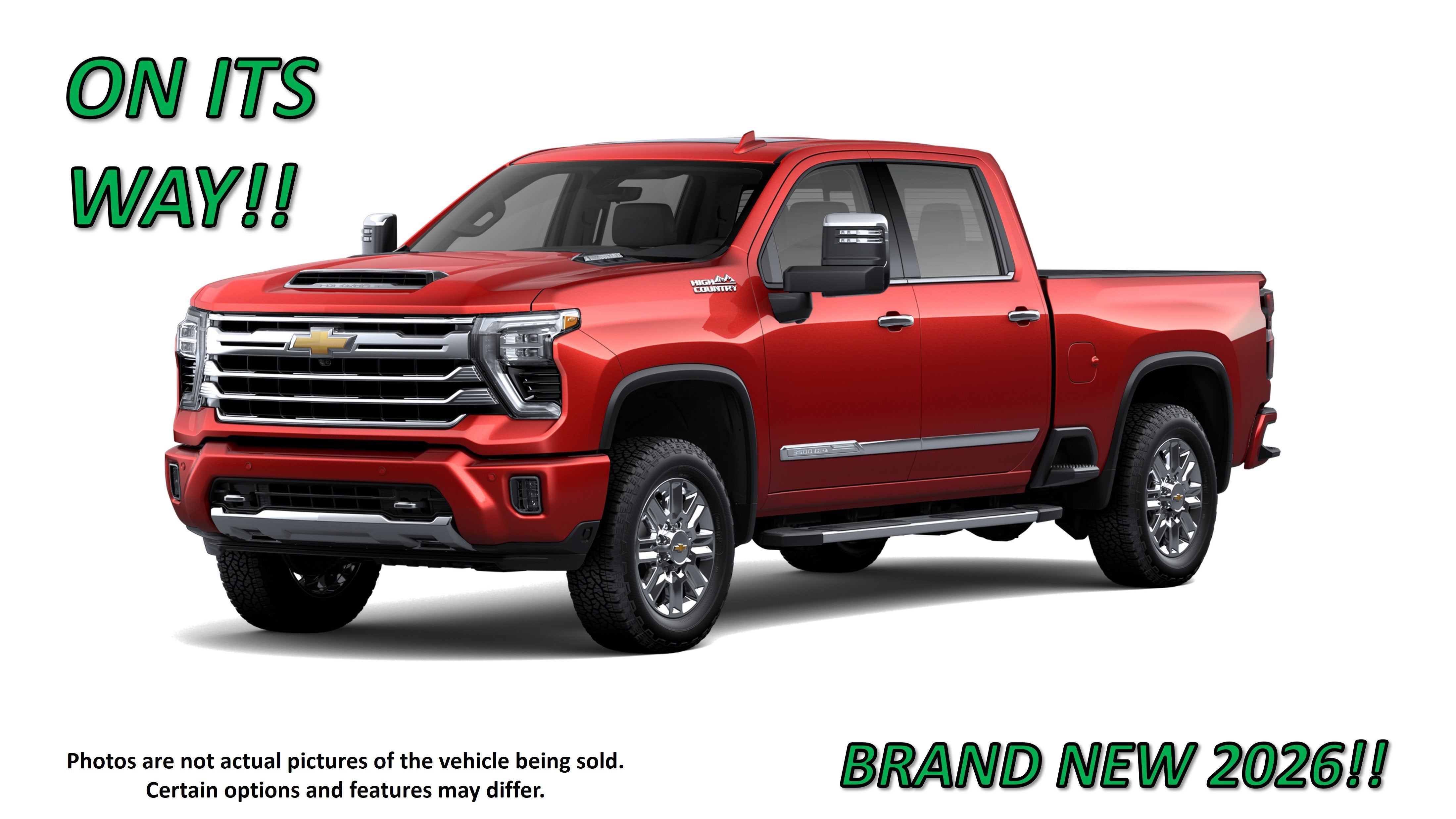 2026 Chevrolet Silverado 3500 HD High Country