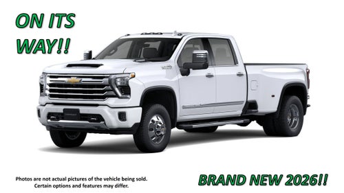2026 Chevrolet Silverado 3500 HD High Country DRW