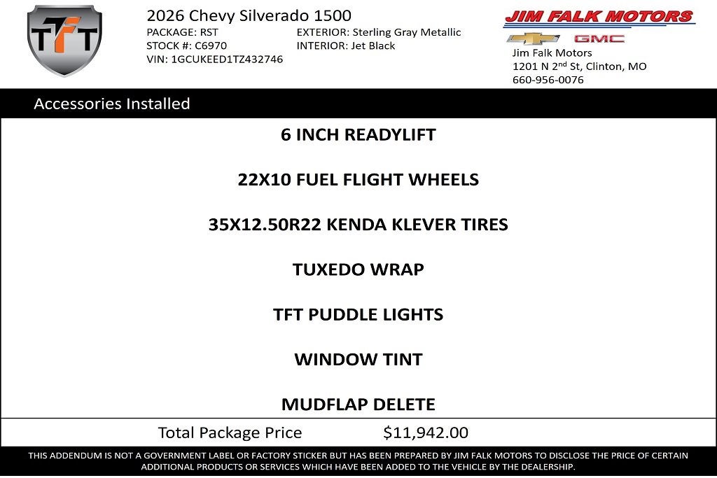 2026 Chevrolet Silverado 1500 RST - Photo 14
