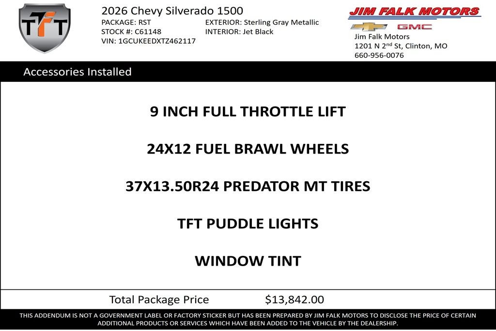 2026 Chevrolet Silverado 1500 RST
