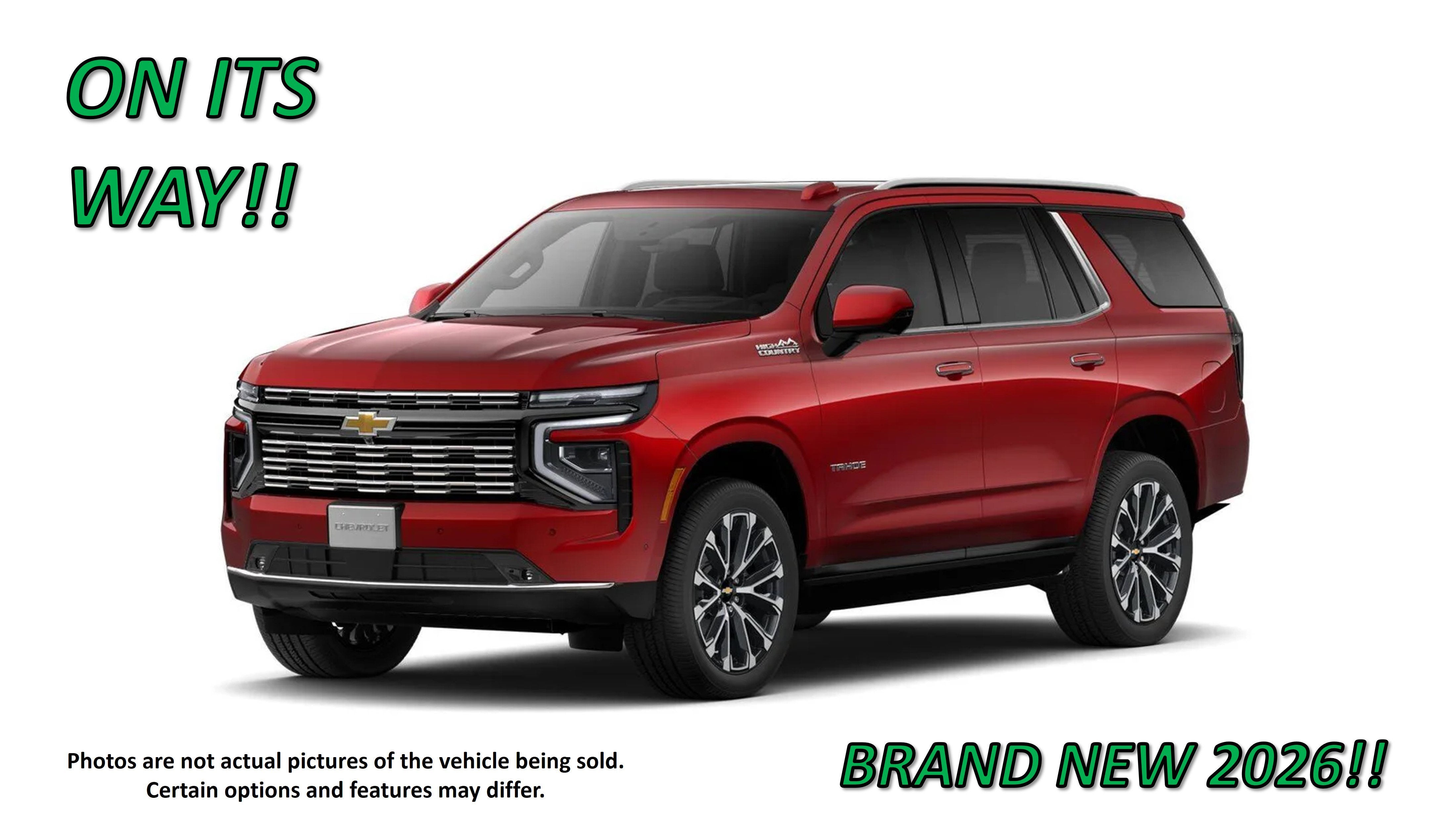 2026 Chevrolet Tahoe High Country
