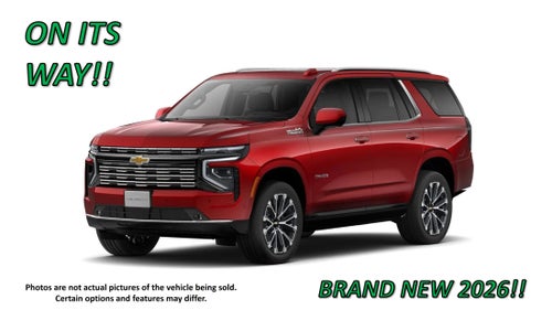 2026 Chevrolet Tahoe High Country