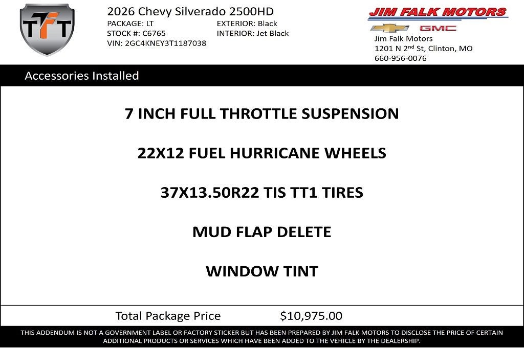 2026 Chevrolet Silverado 2500 HD LT