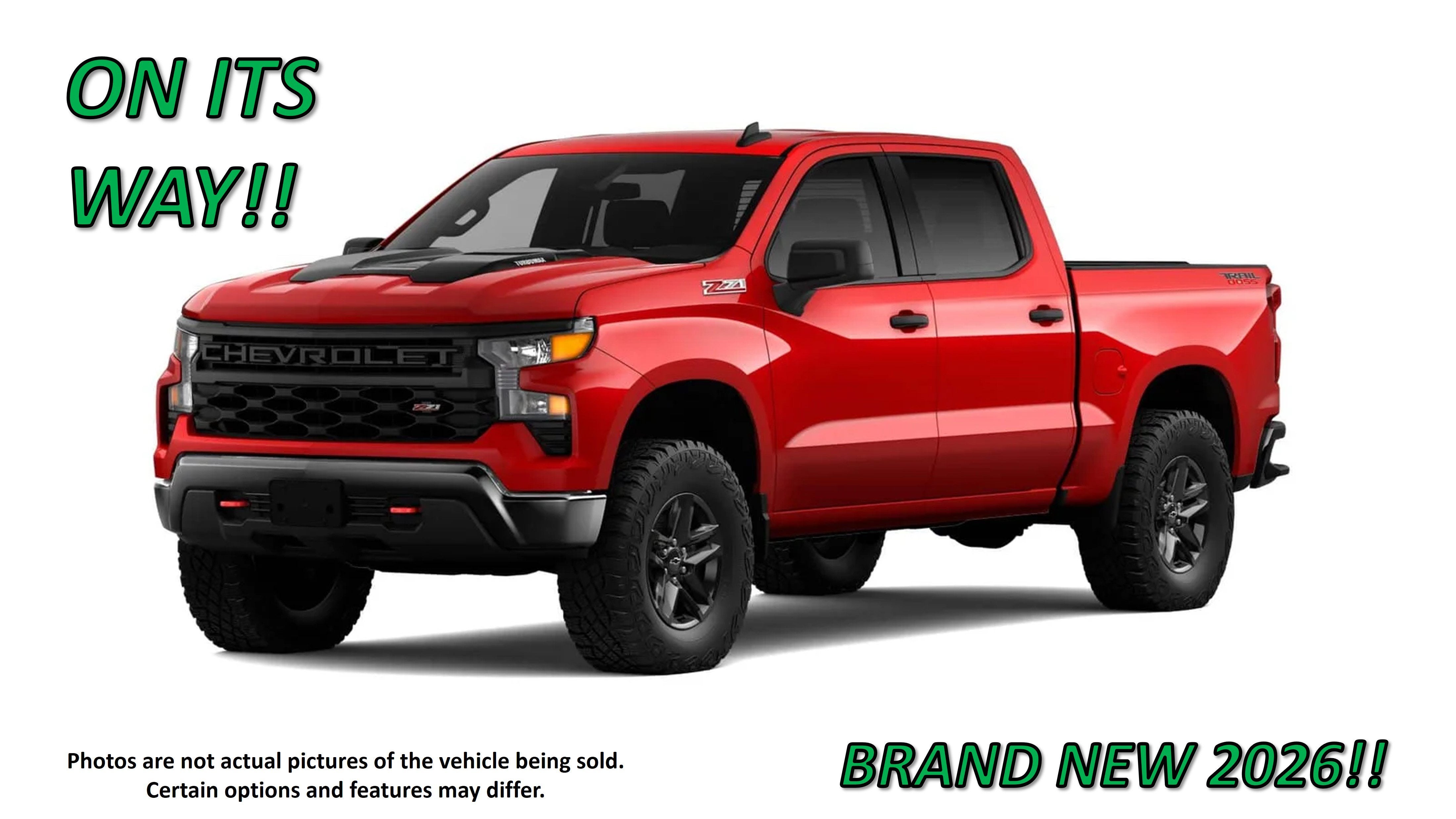 2026 Chevrolet Silverado 1500 Custom Trail Boss